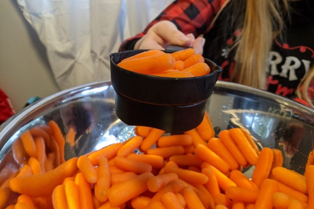 one cup of baby carrots