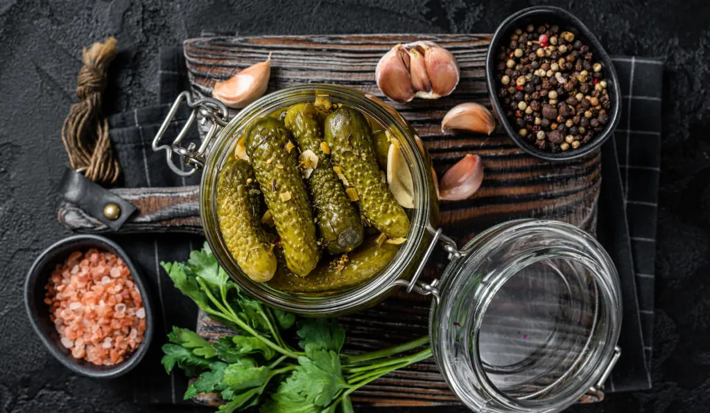 pickled gherkin cucumbers 