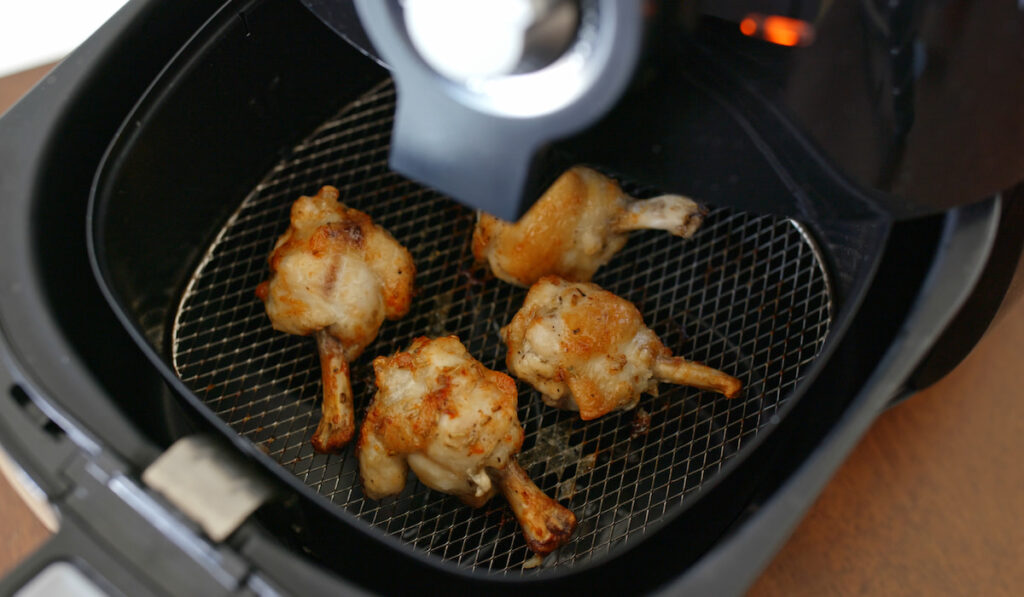 Air-fryer-homemade-crispy-chicken-drumstick