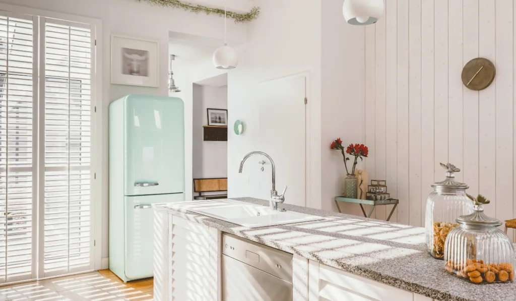 Bright kitchen interior 