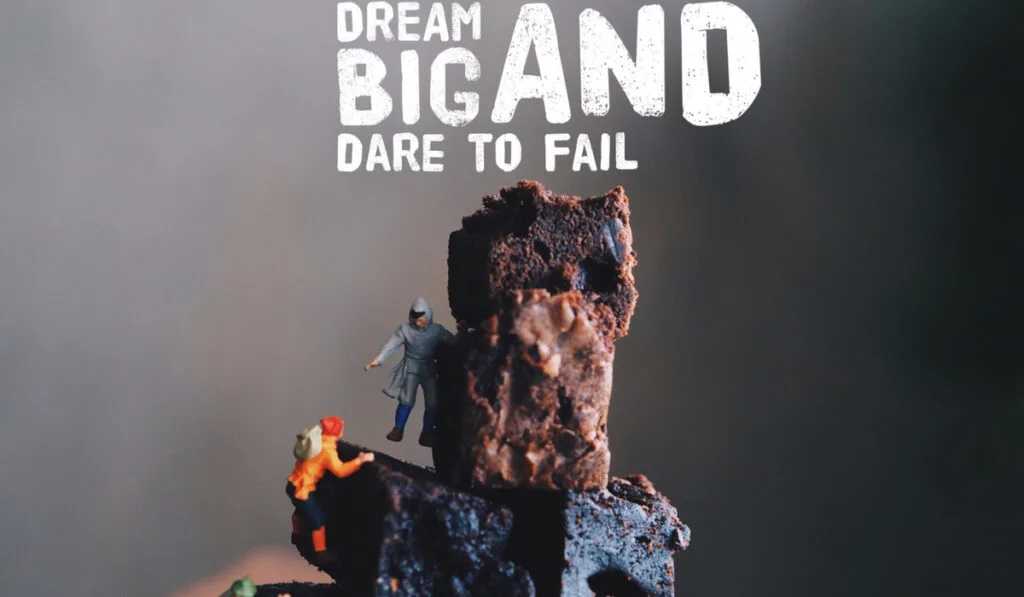 dream big and dare to fail logo