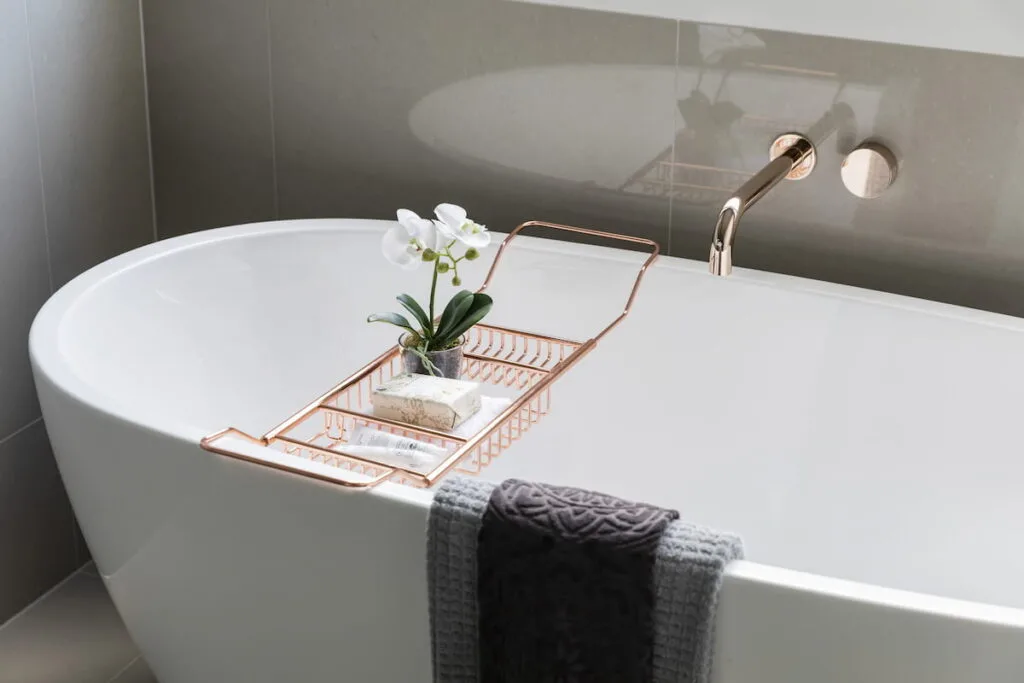 stylish modern bathtub