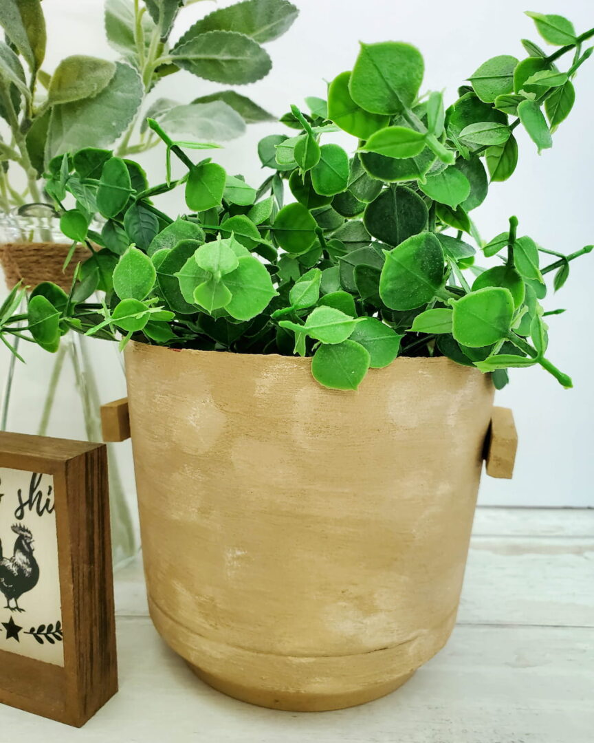 Dollar Tree Faux Terra Cotta Pot Farmhouse Guide
