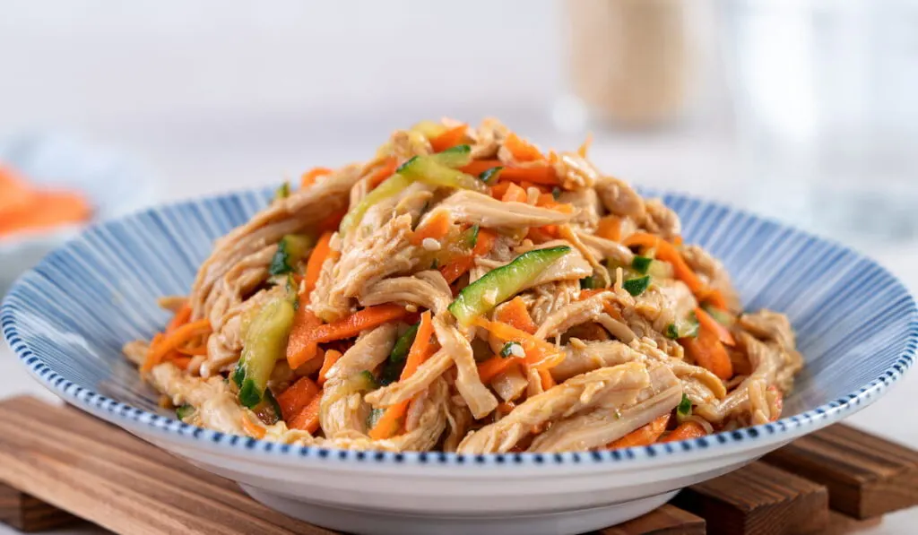  shredded chicken breast