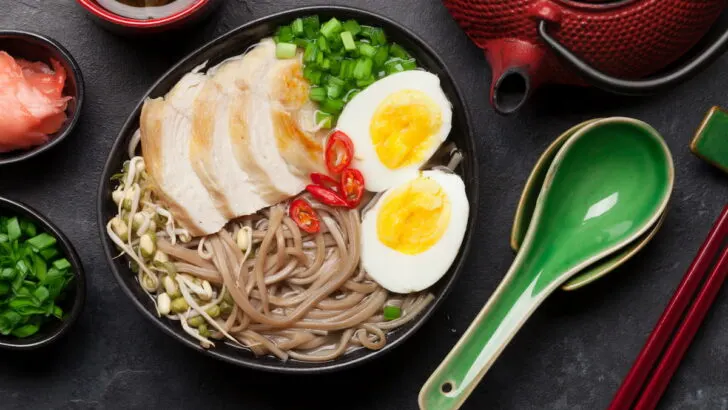 asian ramen soup