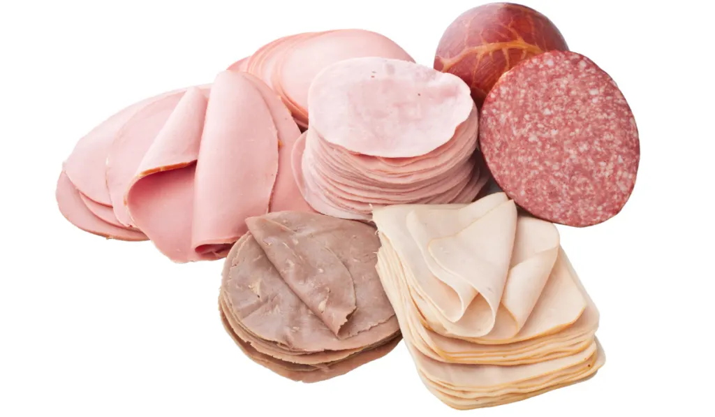 Big Group of Wafer Thin Sliced Meats