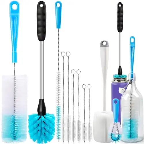 Holikme 8 Pack Bottle Brush Cleaning Set