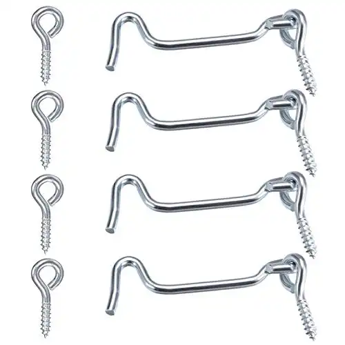 ZXUEZHENG Cabin Hook Eye Latch Gate Door