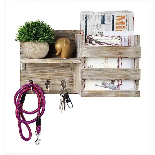 Spiretro Key Hooks Holder, Wall Mount Organizer