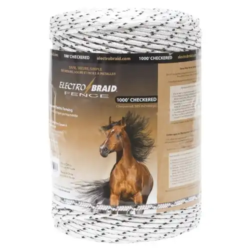 ElectroBraid Electric Fencing Designed for Horses